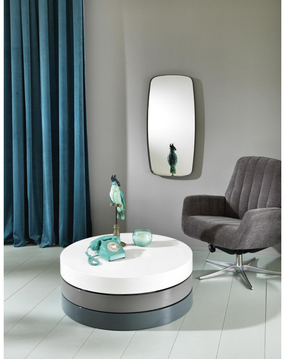 Mesa de centro 90 x 90 x 32h - Twist 1