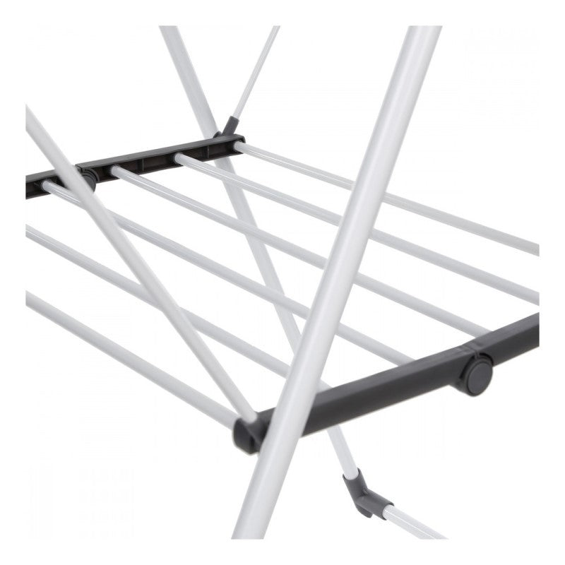 Tendedero SINAI blanco de acero y polipropileno 158x69,7x h199 cm