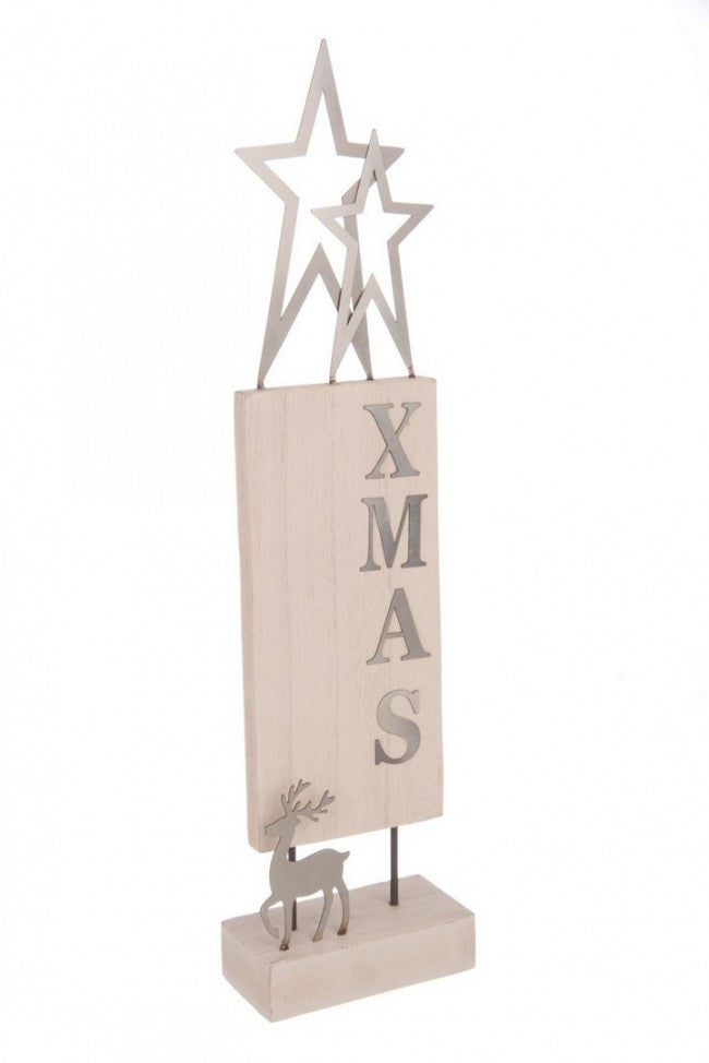 4x Decoración de Estrellas de Navidad Siusi