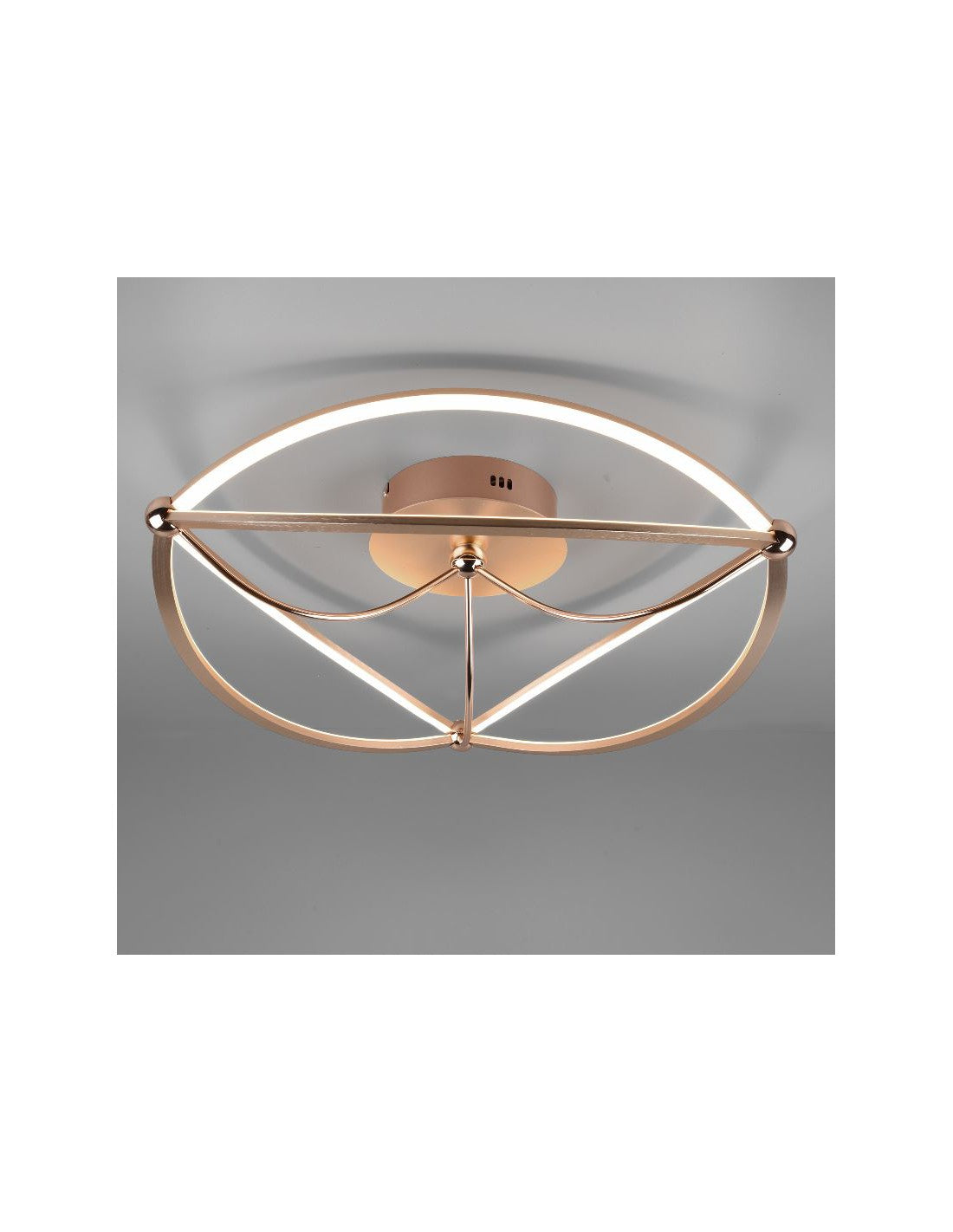 Plafón LED moderno 42w Charivari Brass Trio Lighting