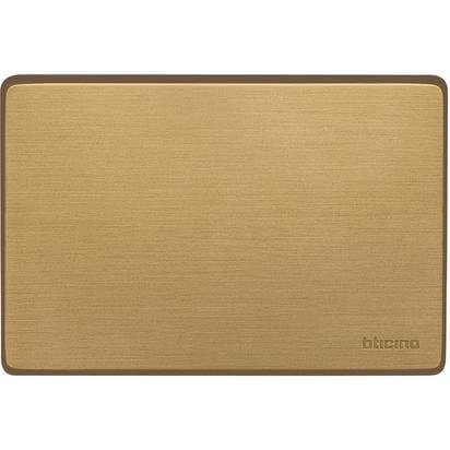 Bticino 503/0/Br, Bronce, Placa ciega