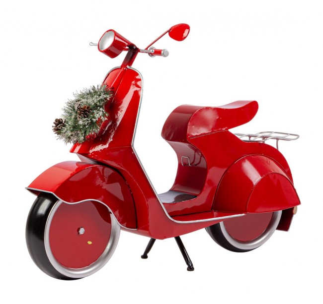 Decoración Scooter Daryn Red C-Garland