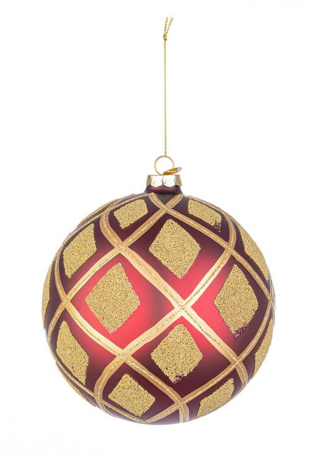 6x Esfera Vt con brillo rojo