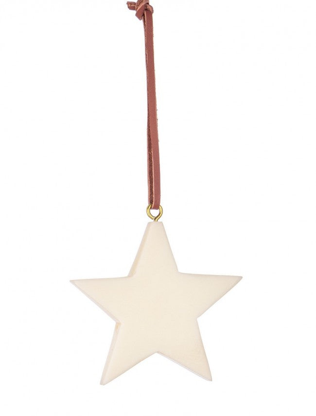 12x Colgante Estrella Joelle Marfil 10X10