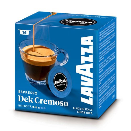 Dek Cremoso 16 Cápsulas - LAVAZZA A MODO MIO ORIGINAL