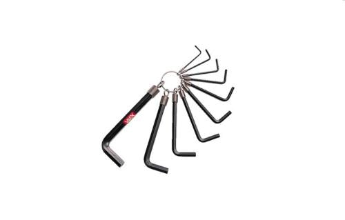 Valex Juego de 10 llaves Allen 1,5-10 mm con anilla 1460512