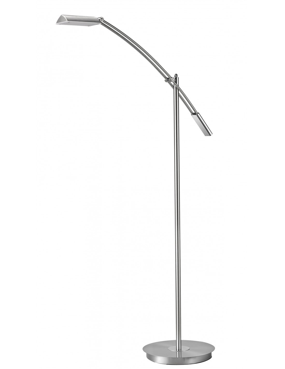 Lámpara de pie Verona Led 12W H126 cm Nichel Trio Lighting