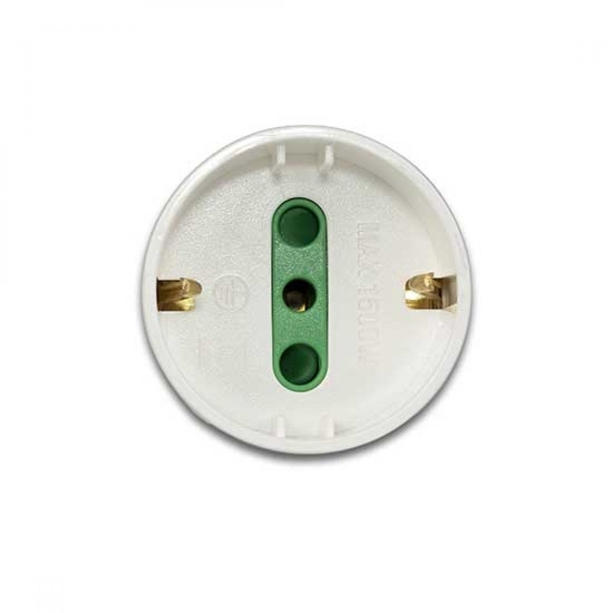 Solo enchufe asimétrico del adaptador 2P T 10A del ahorro de espacio