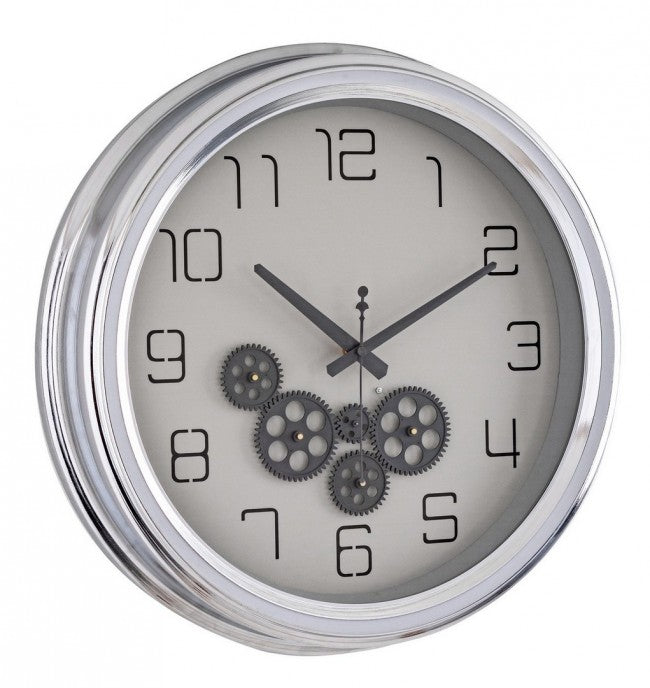 Reloj de pared contemporáneo Engrenage D.52 cm