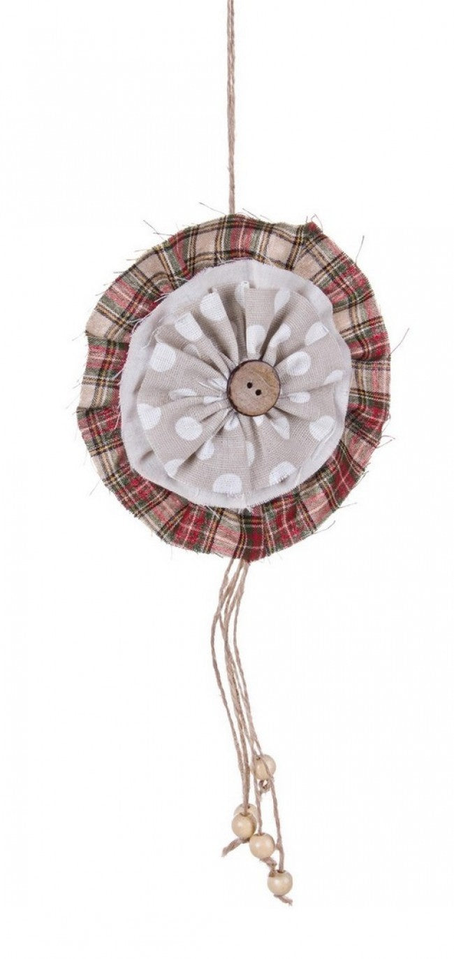 12x Colgante York con Roseta Pois S