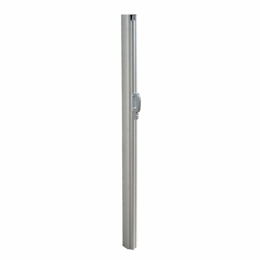 Cortina lateral de tela gris 300x140 cm