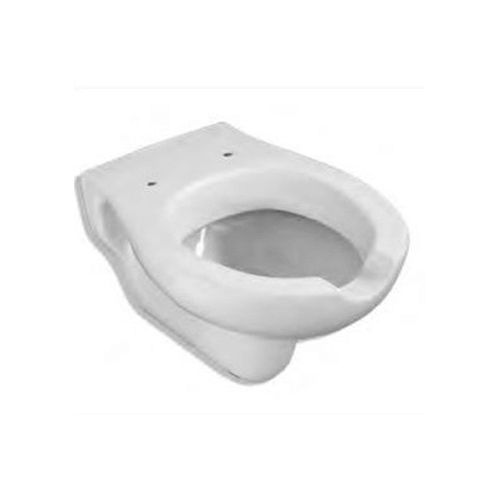 WC suspendido para minusválidos con apertura frontal blanca