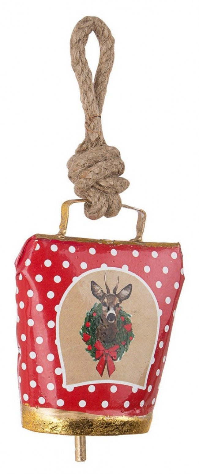 12x Wendi Bell Colgante Reno Pois Rojo