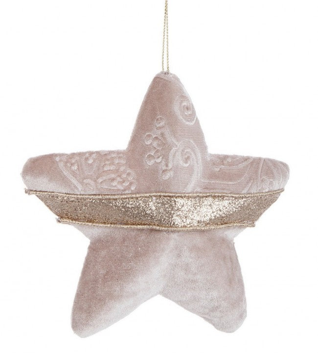 12x Colgante Estrella Rosa Dilecta