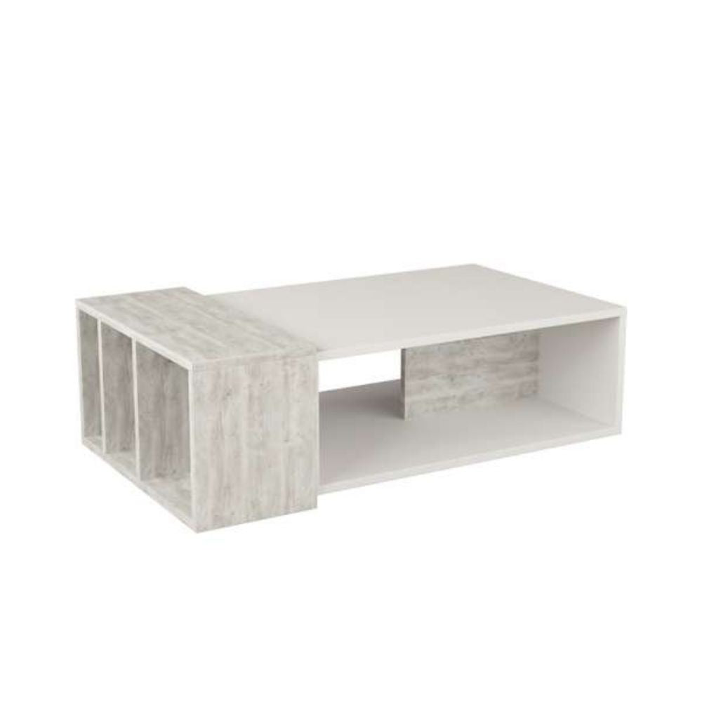 Mesa de centro Anita vintage blanca