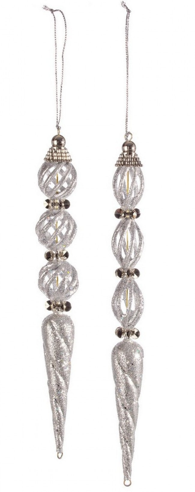 12x Fashion Ice Plata Colgante Culo