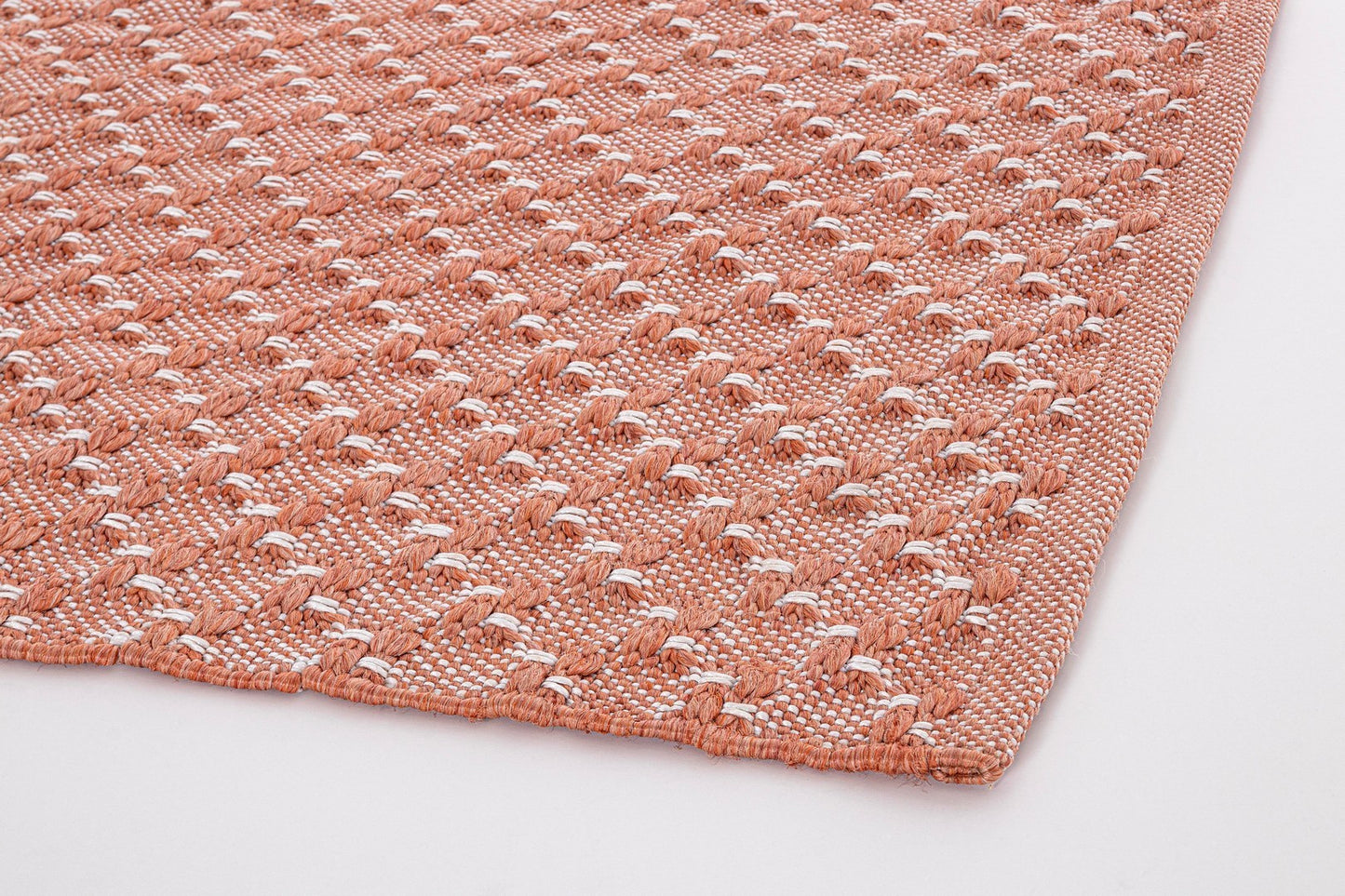 Alfombra de exterior Bhajan rosa 200 x 300 cm