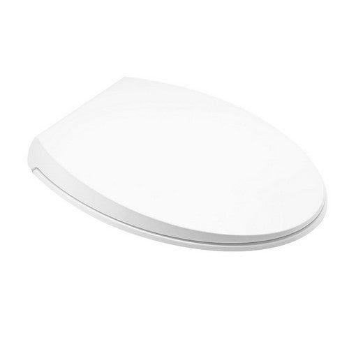 Asiento de inodoro Cloud con cierre suave - Blanco mate