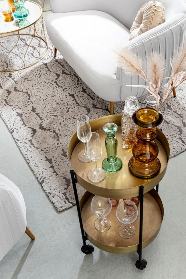 4x Candelabro Vt Jody Ámbar H40