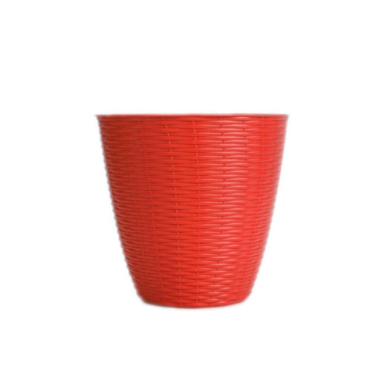 Agarradera de paja D 29 X H 27 cm rojo