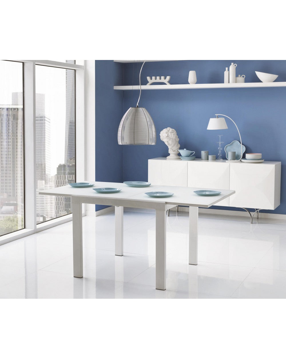 Mesa Extensible 90-163,5 x 90 cm - Banner