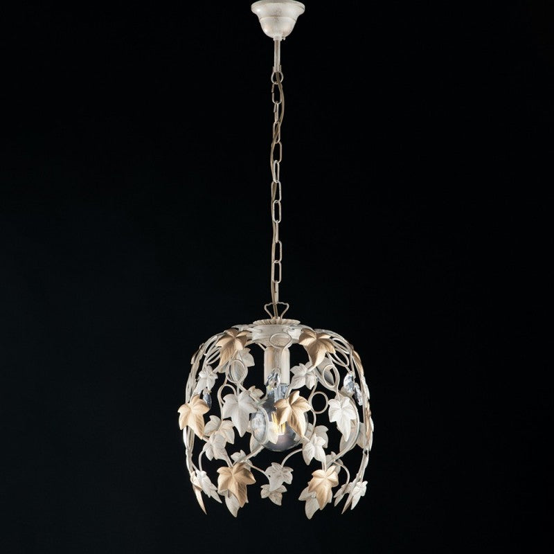 Lámpara colgante de hierro Ivory Light Gold 30x h37 cm ivy