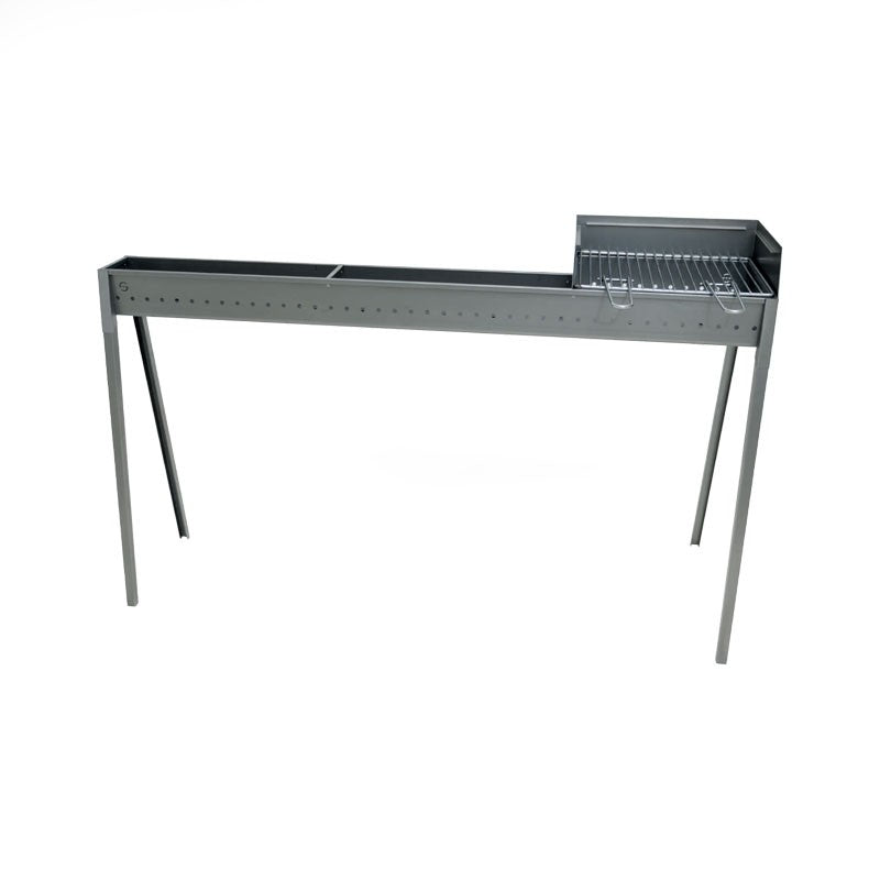 Barbacoa Torino 100 pinchos de hierro + kit mampara 40 parrillas