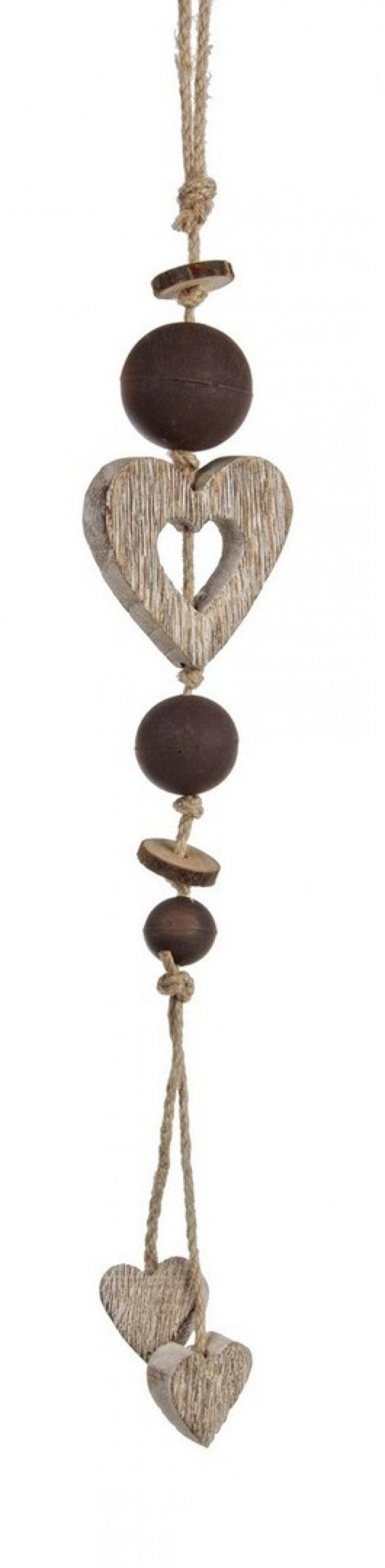 12x Colgante Corazón Campestre C