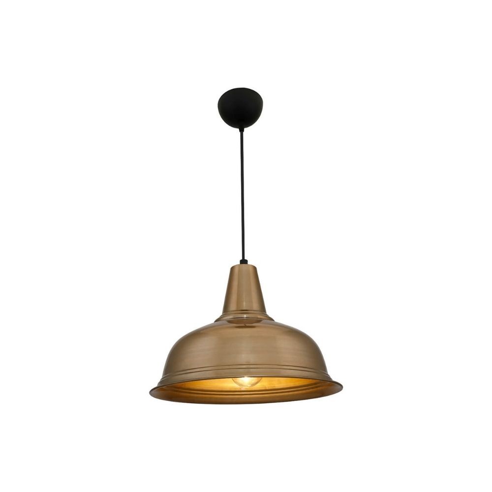 Lámpara colgante Tampa ASZ1343 con difusor bronce
