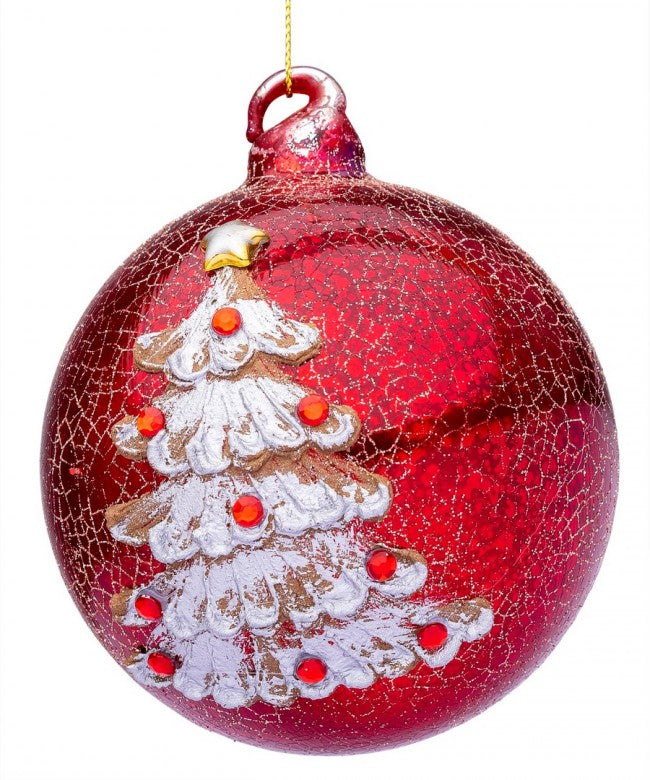 8x Esfera Vt Florid Pino Rojo D100