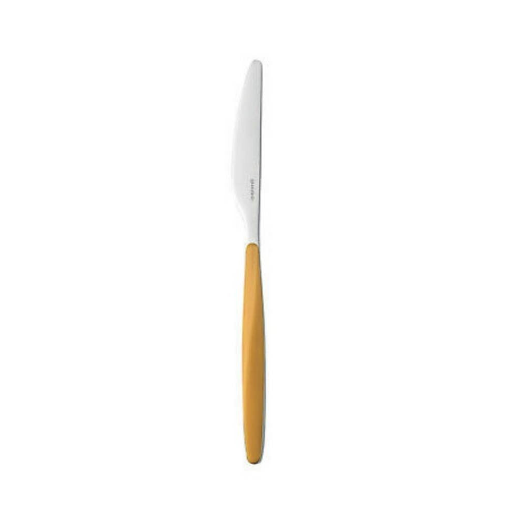 Cuchillo My Fusion Guzzini, color amarillo