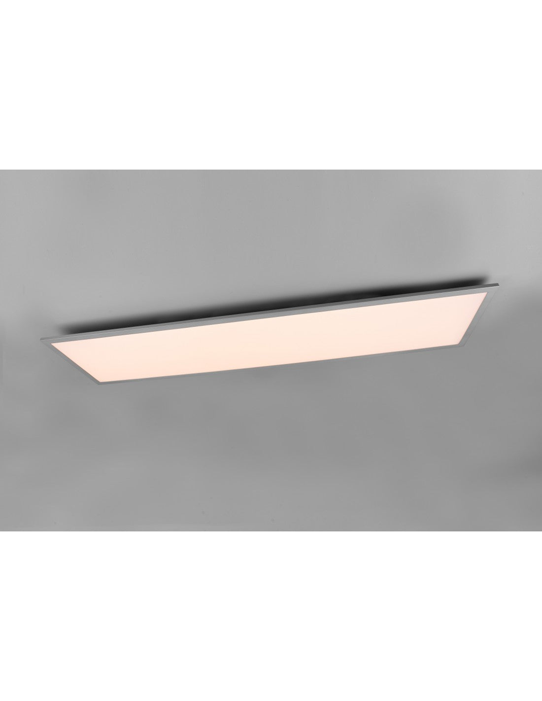 Lámpara de techo LED rectangular moderna Gamma Aluminium Trio Lighting
