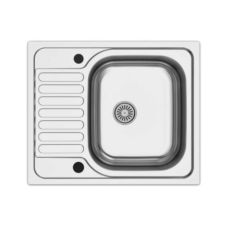 Fregadero reversible 58x50 Rondo' EC196