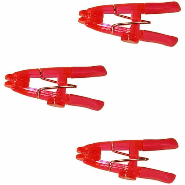 Juego de 3 clips para bolso Tognana