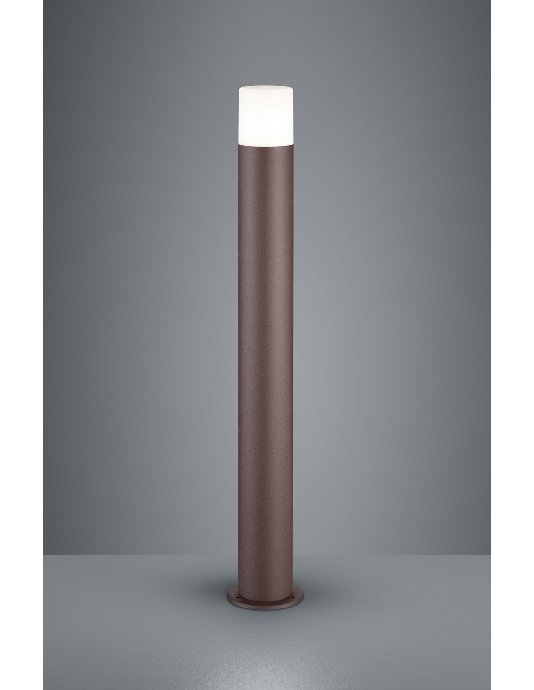 Poste de exterior Hoosic 1xE27 Óxido H80 cm IP44 Trio Lighting