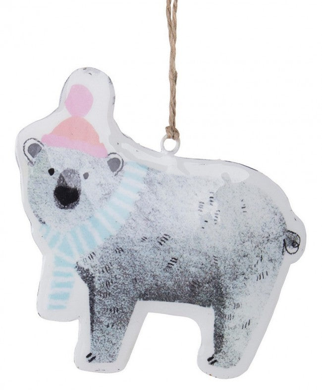 12x Colgante Oso Rosado C