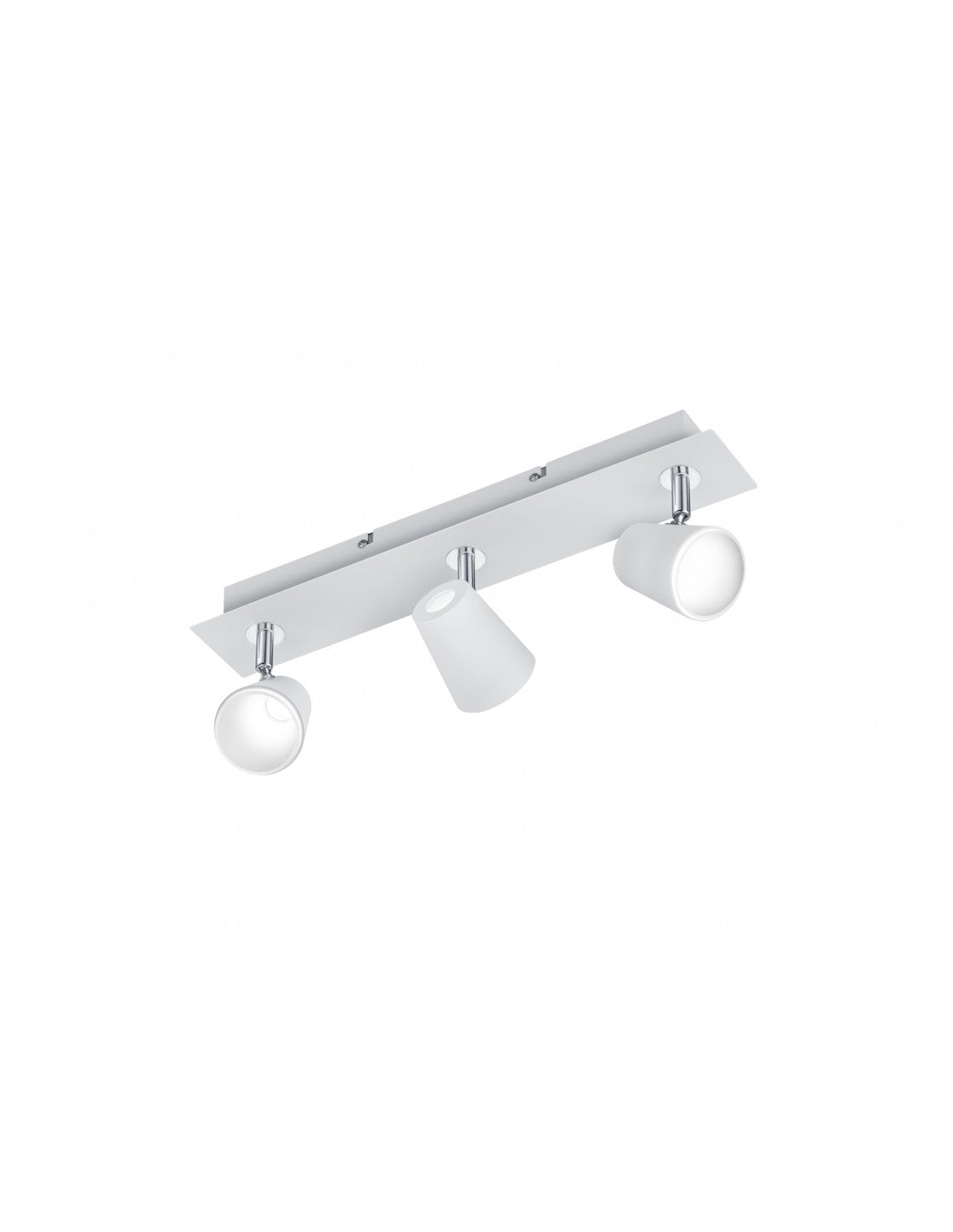 Narcos White Trio Lighting Lámpara de techo con 3 focos LED ajustables