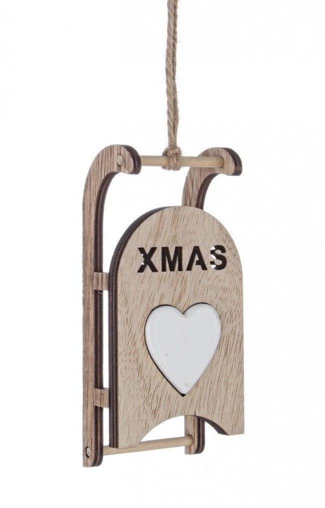 12x Colgante Trineo De Laurel C