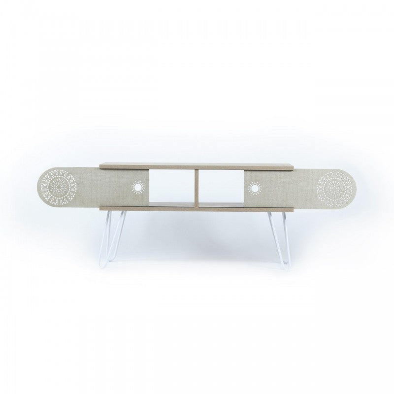 Mueble de salón mueble TV retro 106x30x48 cm