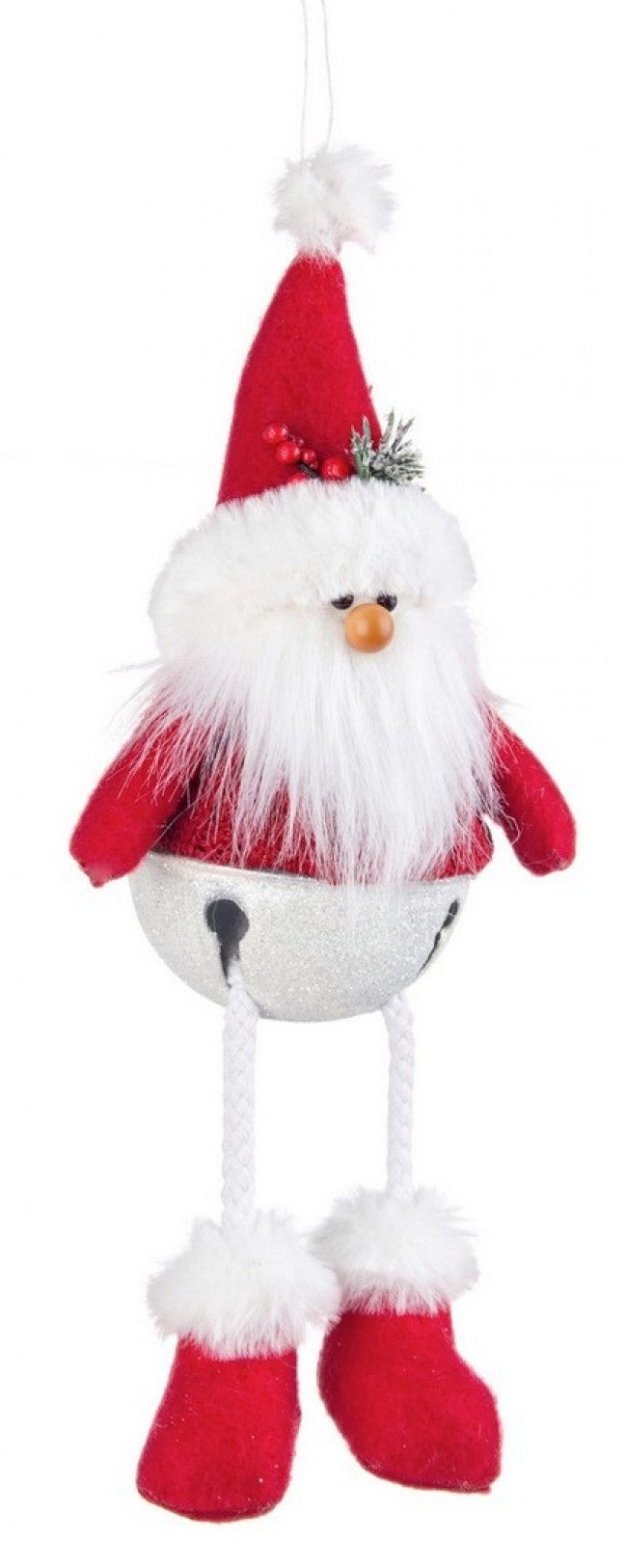 4x Colgante mágico de Papá Noel rojo