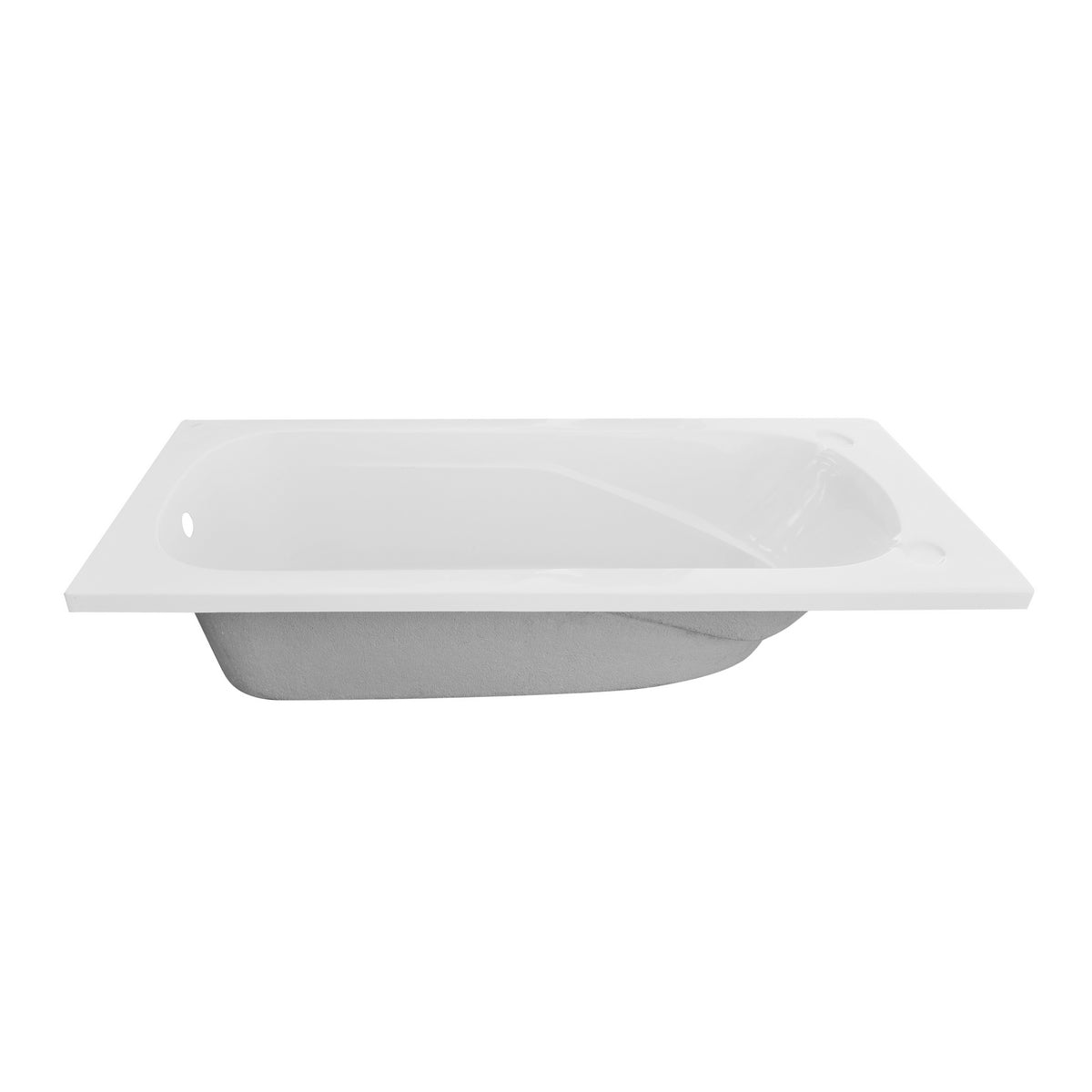 Casco de baño sin paneles