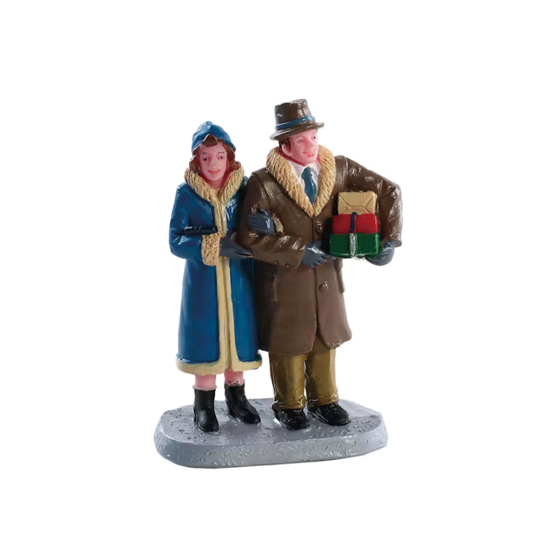 Lemax Navidad Pareja