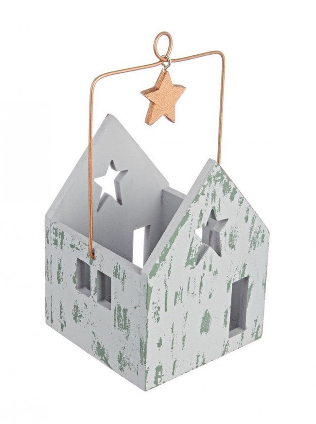 8x Portavelas Home Gris