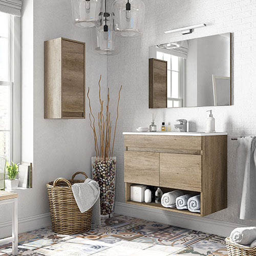 Mueble de baño suspendido Cotton/Clint (para montar)