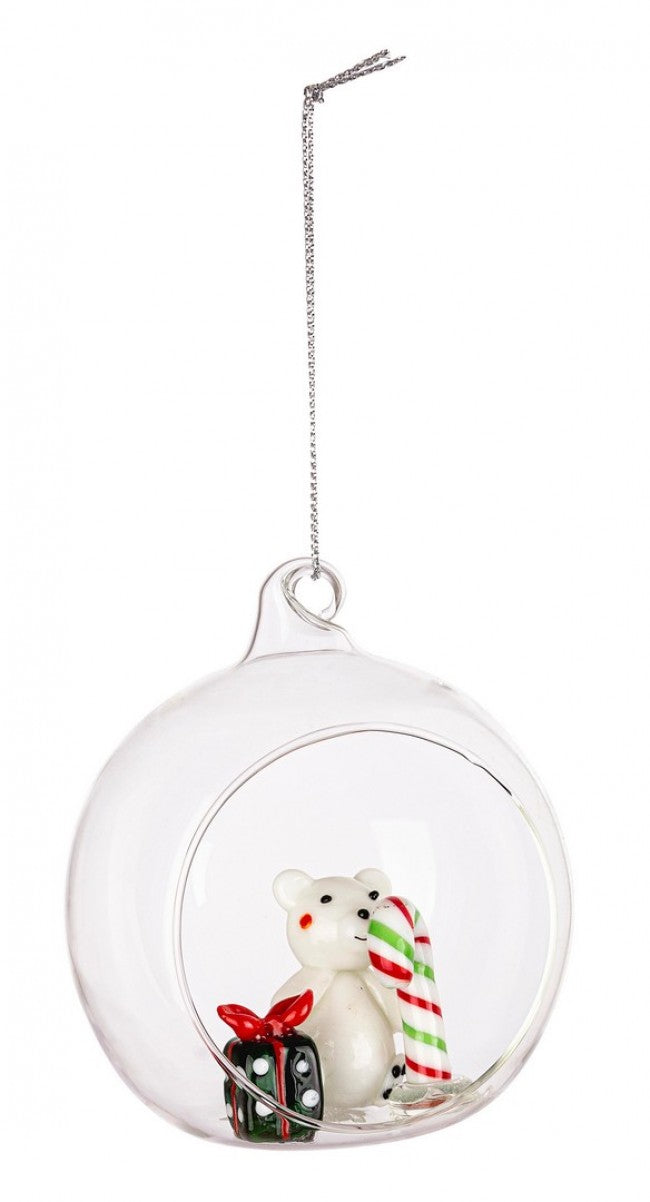 6x Esfera Abierta Vt Yule Bear