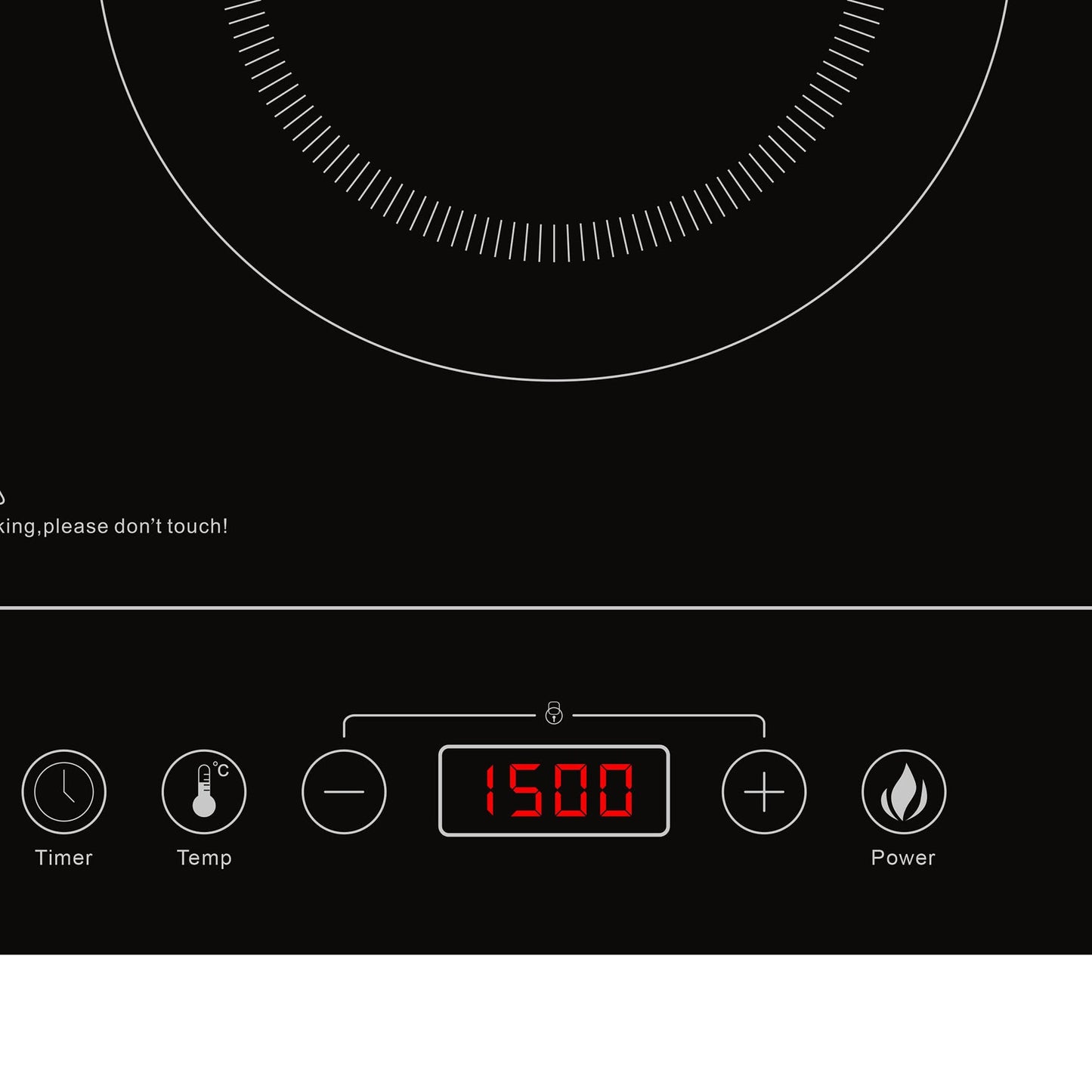 COCINA DE INDUCCIÓN DOBLE PI50