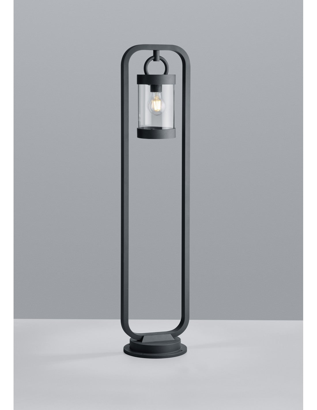 Poste de exterior Sambesi Antracita H100 cm Sensor crepuscular IP44 Trio Lighting