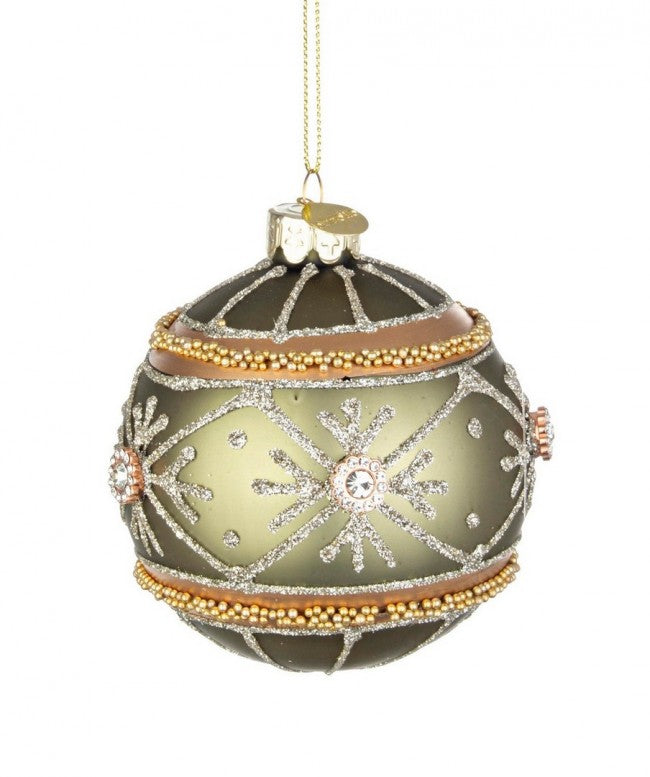 12x Esfera Vt Peluche Flor Verde D80