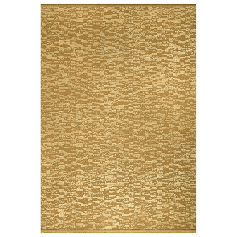 Alfombra antideslizante Angel oro 160x230 superficie brillo
