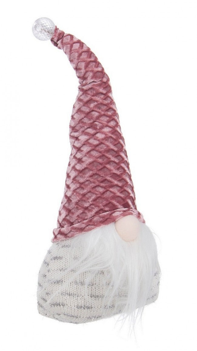 6x Santa Rufus LED C rosa